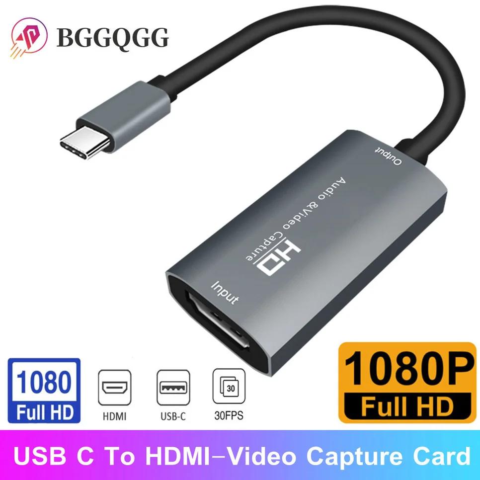 HD HDMI-USB-C  ĸó ī, 1080P Ÿ C-HD-MI  ĸó,   ȭ, ̺ Ʈ 